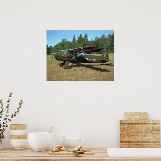 Luscombe, T-8F, 1948_Classic Aviation Poster (Küche)