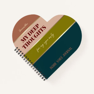 Lush Aquamarin Green Pink Elegantes Pocket Noteboo Notizblock