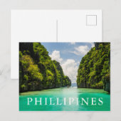 Lush Bacuit Archipelago Postkarte (Vorne/Hinten)