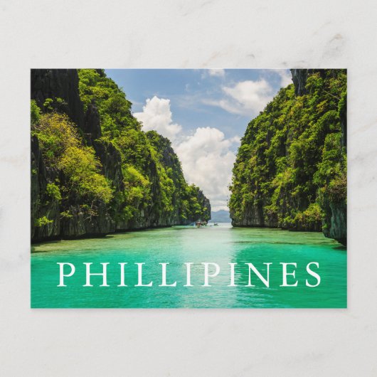 Lush Bacuit Archipelago Postkarte (Vorderseite)