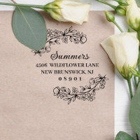 Lush Blume Sprigs Framing Name & Anschrift