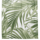 Lush Caribbean Palm Collage #2 #tropical #wall Duschvorhang (Vorderseite)