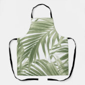 Lush Caribbean Palm Collage #2 #tropical #wall Schürze (Vorderseite)