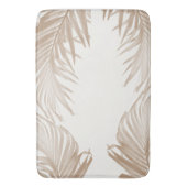 Lush Caribbean Palm Collage 3 Badematte (Vorderseite Vertikal)