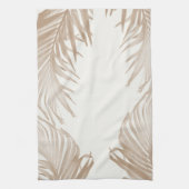 Lush Caribbean Palm Collage 3 Geschirrtuch (Vertikal)
