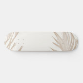 Lush Caribbean Palm Collage 3 Skateboard (Horizontal)