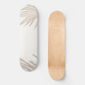 Lush Caribbean Palm Collage 3 Skateboard (Vorderseite)