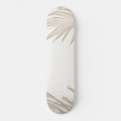 Lush Caribbean Palm Collage 3 Skateboard (Vorderseite)