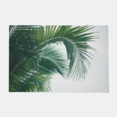 Lush Caribbean Palms #11 #tropical #palms #wall Fußmatte (Vorderseite)