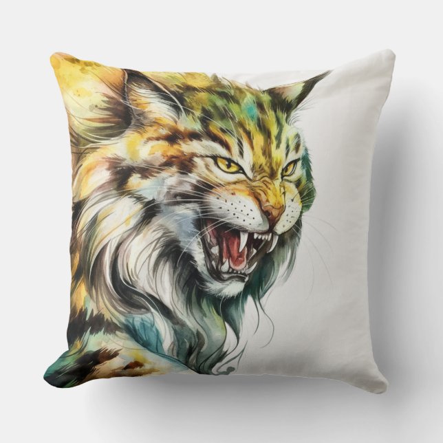 Lush Cat Kissen Gemütliche Dekoration für Katzen L (Vorderseite)