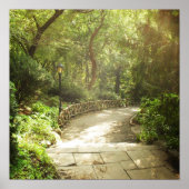 Lush Central Park Landschaft, NYC, Medium Poster (Vorne)