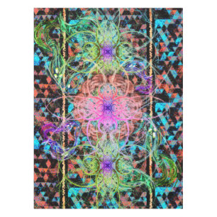 Lush Colorful Syberpunk Tischdecke