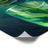 "Lush Elegance" Poster (Ecke)