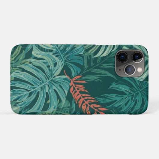 Lush Emerald Jungle Print Case-Mate iPhone Hülle (Rückseite (Horizontal))