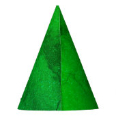 Lush Emerald Party Hat - Anpassbar und elegant Partyhütchen (Rückseite)
