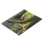 Lush Evergreen Forest Notizblock (Linke Seite)