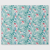 Lush Flamingo Dschungelmuster *Soft Breeze* Geschenkpapier (Flach)