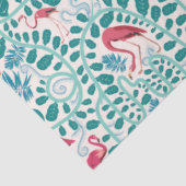 Lush Flamingo Dschungelmuster *Soft Breeze* Seidenpapier (Ausschnitt)
