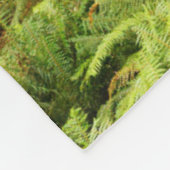 Lush Forest & Ferns | Ecola Staat Park, Oregon Fleecedecke (Ecke)