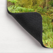 Lush Forest & Ferns | Ecola Staat Park, Oregon Mousepad (Ecke)