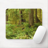 Lush Forest & Ferns | Ecola Staat Park, Oregon Mousepad (Mit Mouse)
