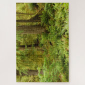 Lush Forest & Ferns | Ecola Staat Park, Oregon Puzzle (Vertikal)