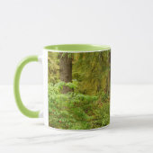 Lush Forest & Ferns | Ecola Staat Park, Oregon Tasse (Links)
