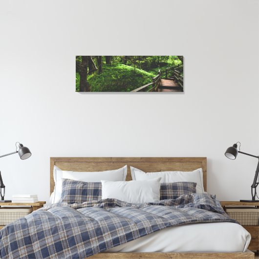 Lush Forest Floor Leinwanddruck (Insitu (Schlafzimmer))