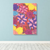 Lush Garden Boho Art Canvas Leinwanddruck (Insitu (Holzboden))
