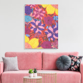 Lush Garden Boho Art Canvas Leinwanddruck (Insitu (Wohnzimmer))