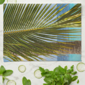 Lush Glam Palm Ocean 1 Geschirrtuch (Gefaltet)