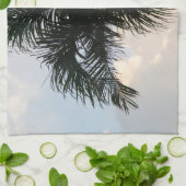 Lush Glam Palm Tree 1 Geschirrtuch (Gefaltet)