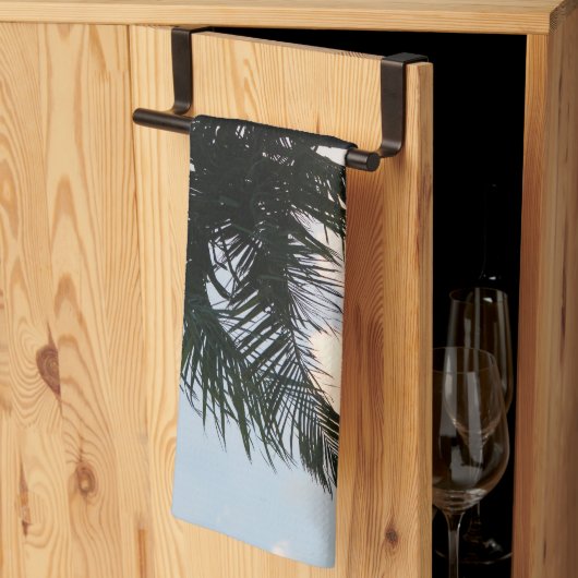 Lush Glam Palm Tree 1 Geschirrtuch (Drittel gefaltet)