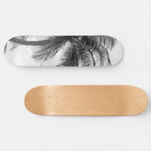 Lush Glam Palm Trees 1 Skateboard (Horizontal)