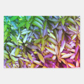 Lush Green Blätter Pattern - Natur botanisch (Vorderseite 3)