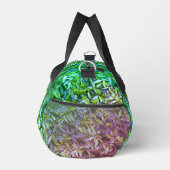 Lush Green Blätter Pattern - Natur botanisch Duffle Bag (Rechts)