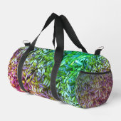 Lush Green Blätter Pattern - Natur botanisch Duffle Bag (Rechte Ecke)