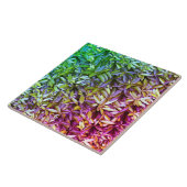 Lush Green Blätter Pattern - Natur botanisch Fliese (Seite)