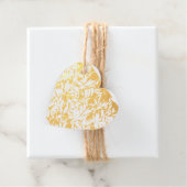 Lush Green Blätter Pattern - Natur botanisch Geschenkanhänger (Mit Box)