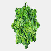 Lush Green Blätter Pattern - Natur botanisch Ornament Karte (Rechts)