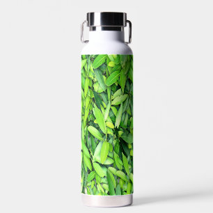 Lush Green Blätter Pattern - Natur botanisch Trinkflasche