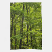 Lush Green Forest Acryllic Print Geschirrtuch (Vertikal)