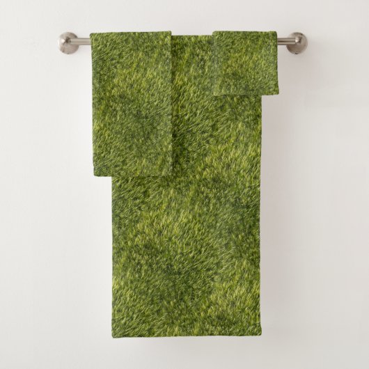 Lush Green Moss Badhandtuch Set (Insitu)