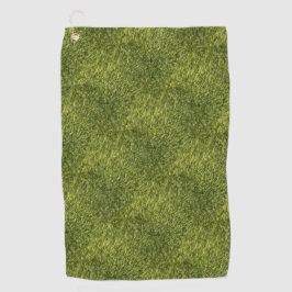Lush Green Moss Golfhandtuch
