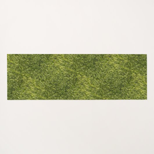 Lush Green Moss Yogamatte (Rückseite (Horizontal))