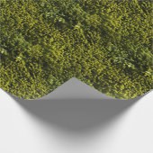 Lush Green Mossy Teppich Geschenkpapier (Ecke)