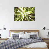 Lush Green Rain Forest Leinwanddruck (Insitu (Schlafzimmer))