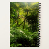 LUSH GREEN TROPICAL FERN FOREST GRATITUDE JOURNAL NOTIZBLOCK (Rückseite)