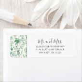 Lush Greenery Botanical MR & MRS Rücksendeadresse (Insitu)