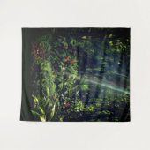 Lush Greenery Tapestry Wandteppich (Vorderseite (Horizontal))